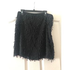Ann Taylor Fringe Skirt